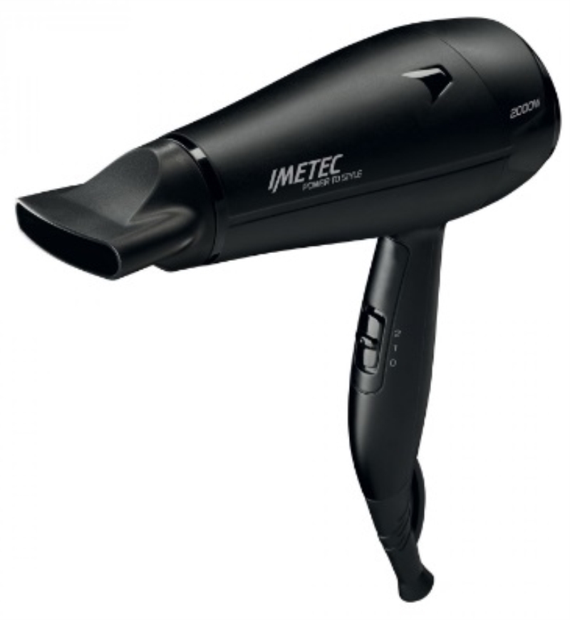 IMETEC Asciugacapelli Imetec C19 2000 W tecnologia ioni nero